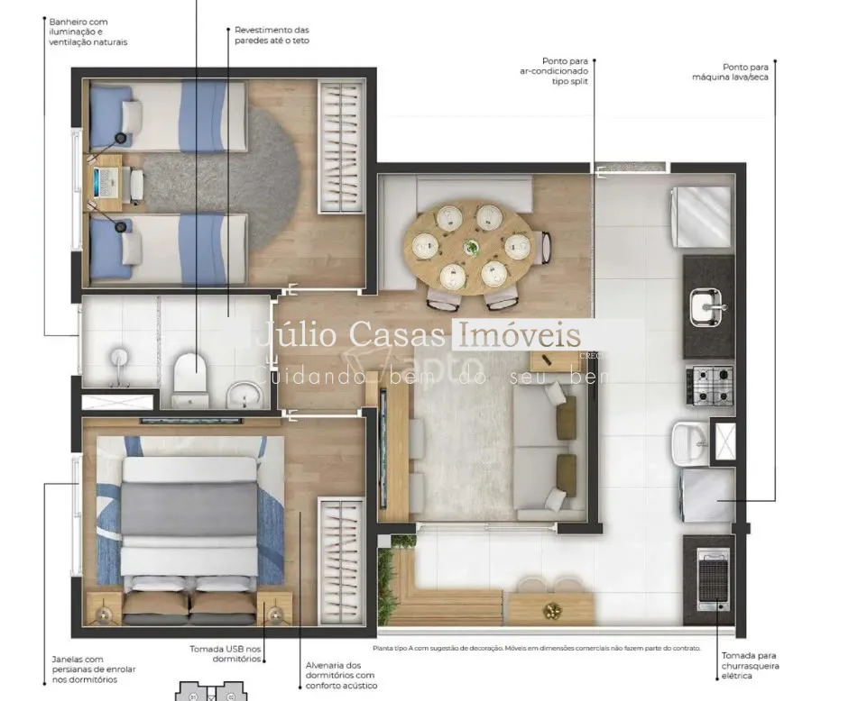 Comprar Apartamento / Padr&atilde;o em Sorocaba R$ 410.000,00 - Foto 2
