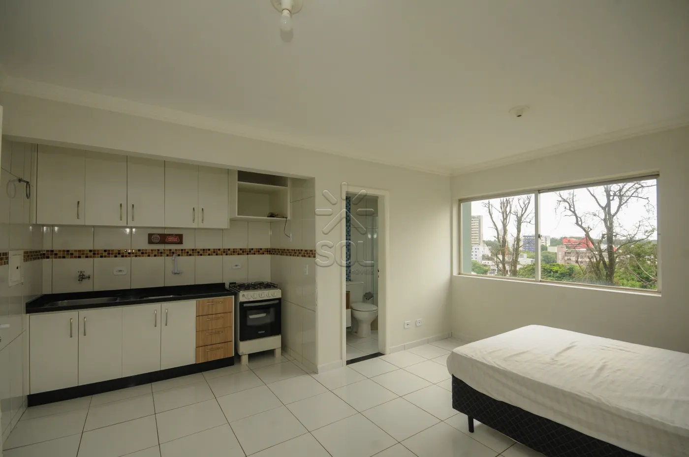 Apartamento para locação, Edifício Foz Residence Service, Centro - Foz do Iguaçu/PR