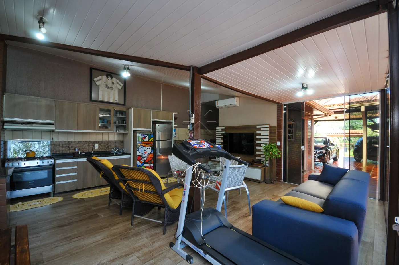 Terreno/casa de madeira à venda no Beverly Falls Park em Foz do Iguaçu/PR - 344,11m² | 3 quartos | Edícula com churrasqueira | Piscina
