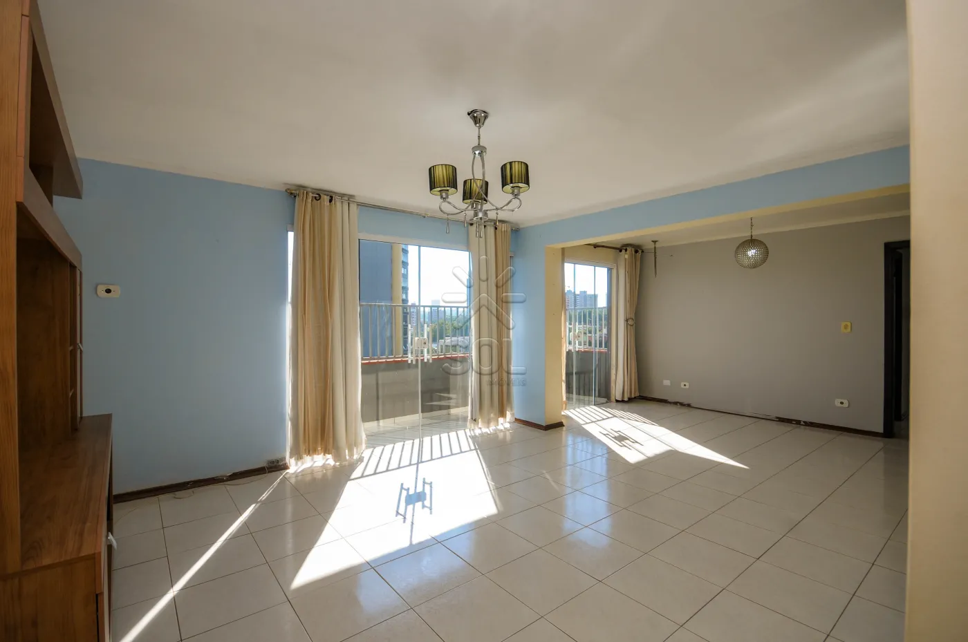 Apartamento para locação ou venda, Edifício Carlos Sbaraini, Centro - Foz do Iguaçu/PR