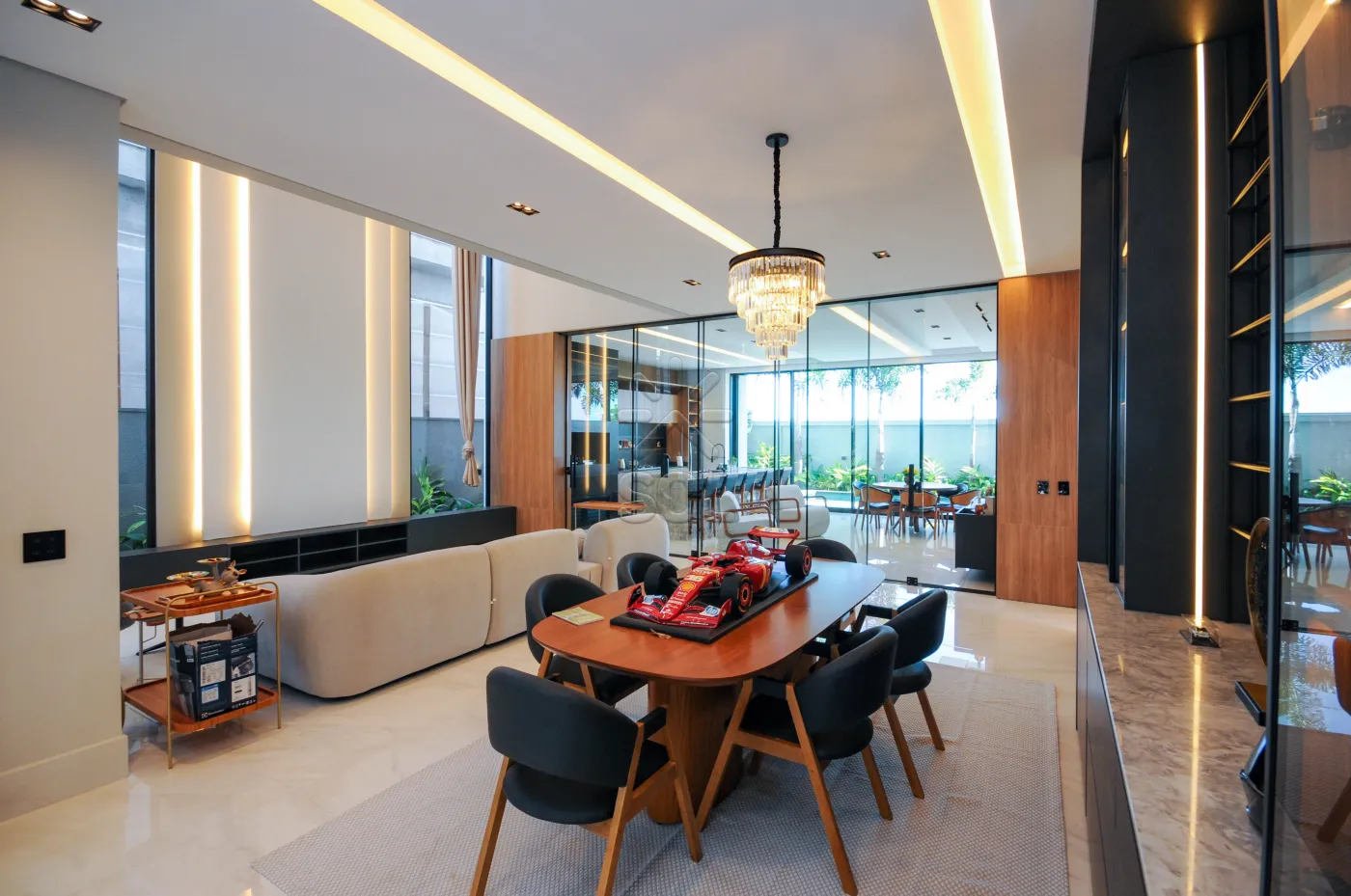 Sobrado semimobiliado e de alto padrão à venda no Condomínio Eco Bella Vista, em Foz do Iguaçu/PR - 485,15m² | 4 suítes