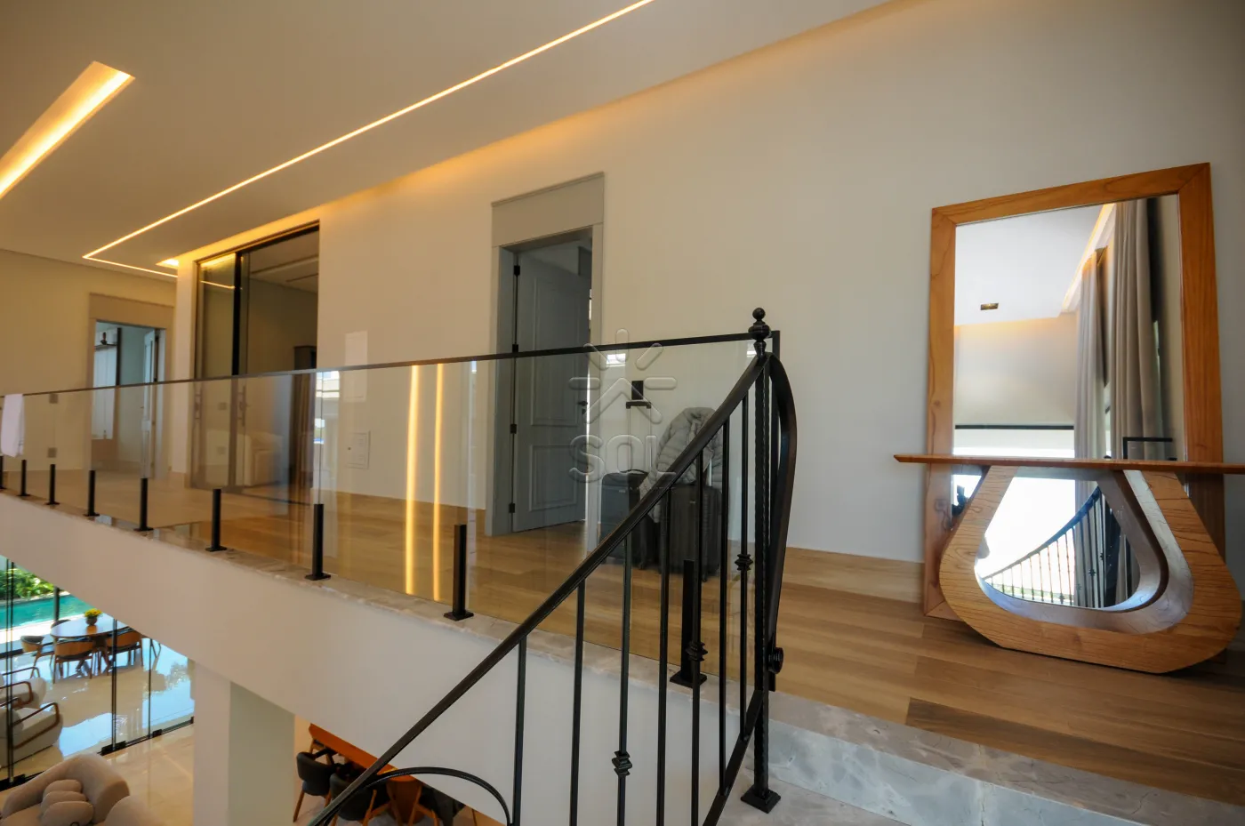 Sobrado semimobiliado e de alto padrão à venda no Condomínio Eco Bella Vista, em Foz do Iguaçu/PR - 485,15m² | 4 suítes