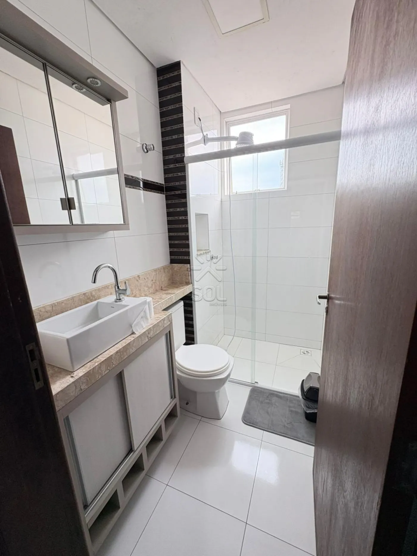 Apartamento mobiliado para aluguel no Edifício Praia Alegre - Centro de Penha/SC