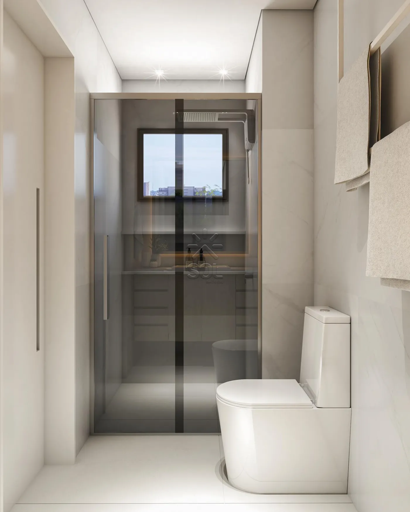 Apartamento novo à venda no Edifício Jardins em Foz do Iguaçu/PR - 91,95m², 3 quartos e 2 vagas de garagem