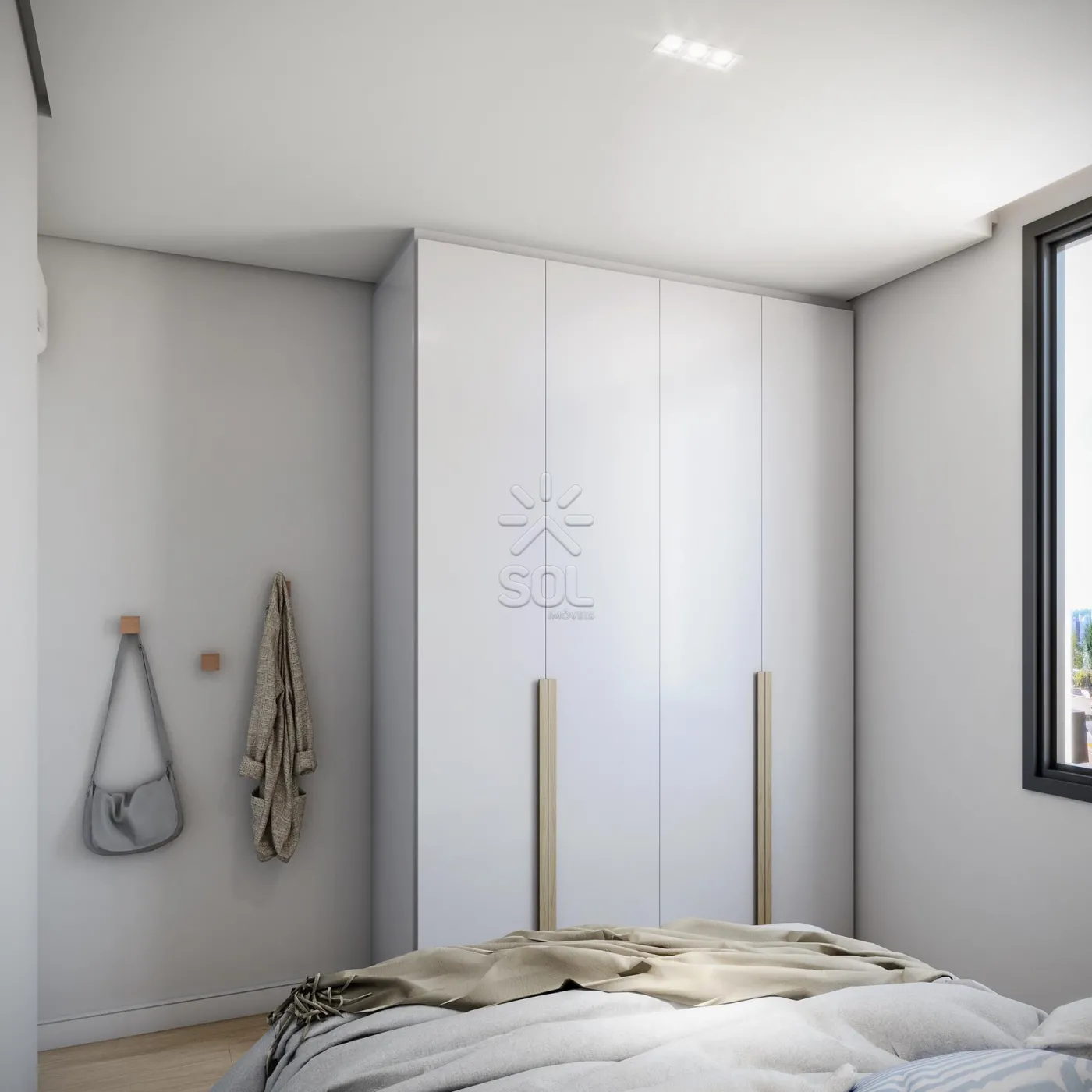 Apartamento novo à venda no Edifício Jardins em Foz do Iguaçu/PR - 91,95m², 3 quartos e 2 vagas de garagem
