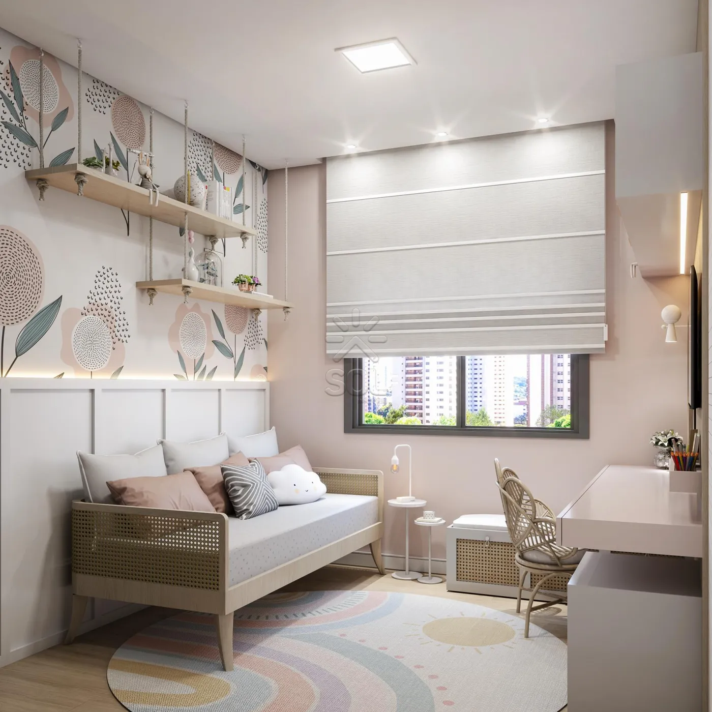 Apartamento novo à venda no Edifício Jardins em Foz do Iguaçu/PR - 91,95m², 3 quartos e 2 vagas de garagem