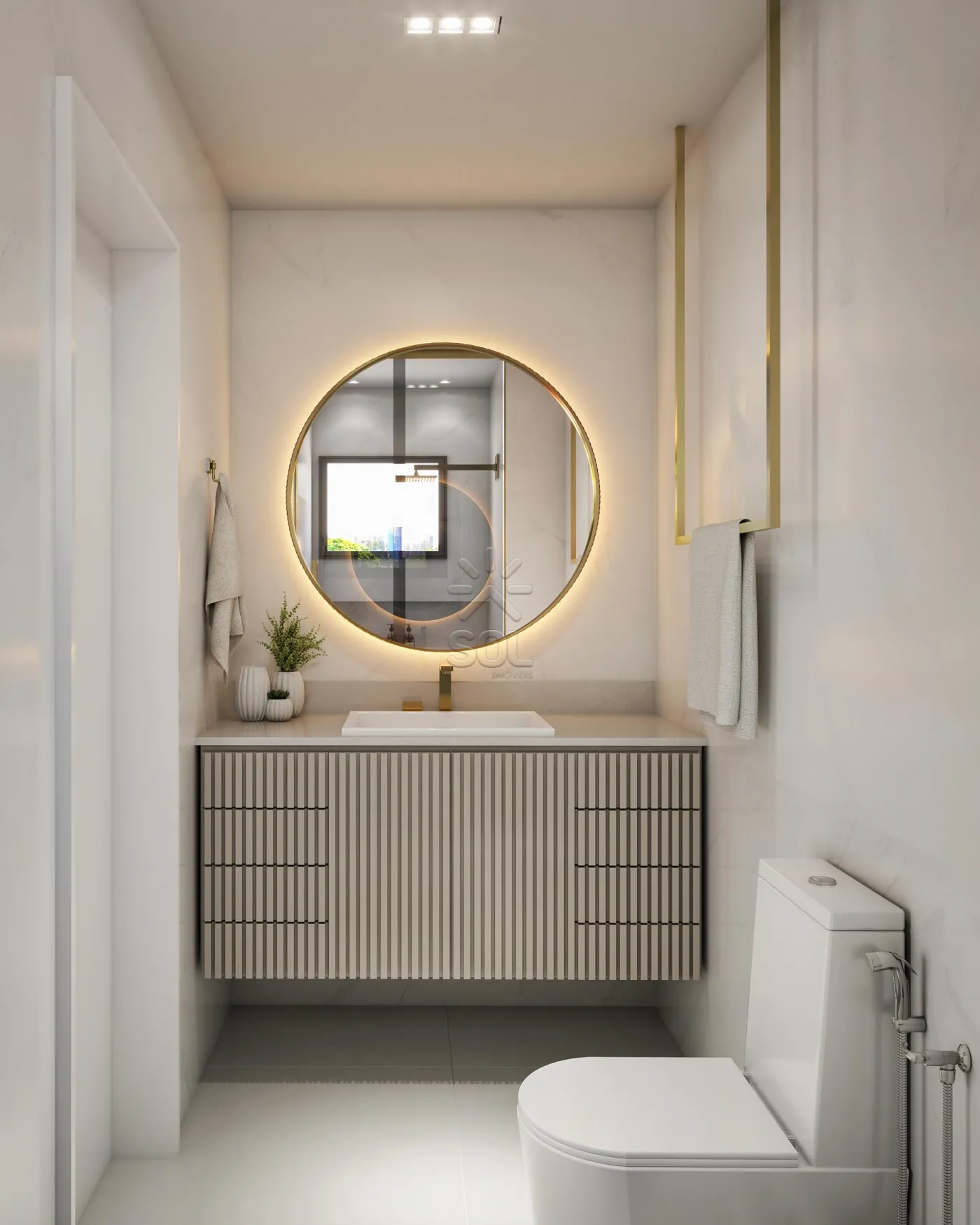 Apartamento novo à venda no Edifício Jardins em Foz do Iguaçu/PR - 72,14m², 2 quartos e 1 vaga de garagem