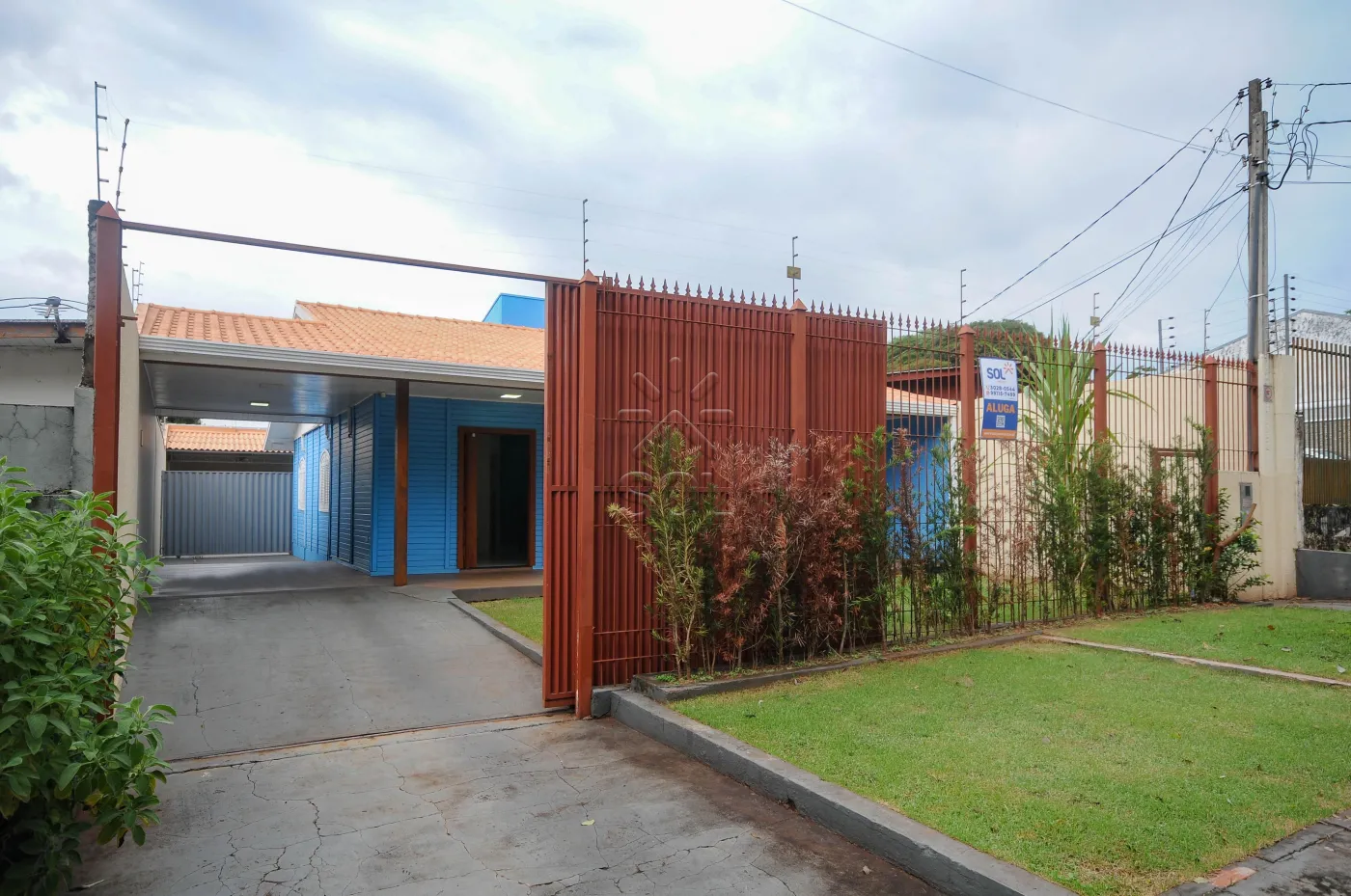 Terreno com 2 casas mobiliadas para locação, Maracanã - Foz do Iguaçu/PR