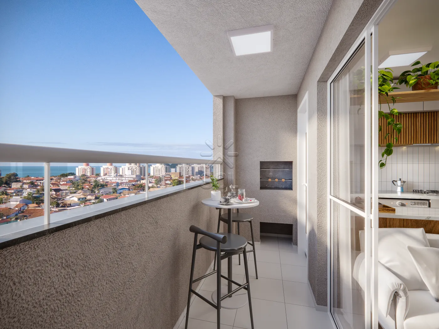 Apartamento novo à venda no Baía Azul Beach Club - Penha/SC