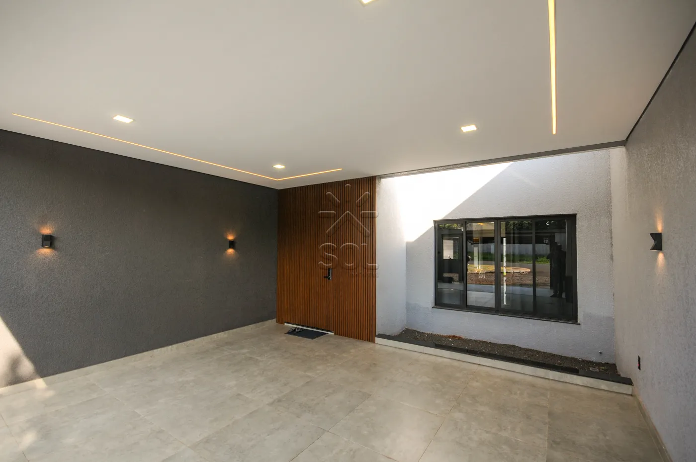 Sobrado novo de alto padrão à venda no Lancaster em Foz do Iguaçu/PR - 192m² | Mobiliado | 3 quartos | Área gourmet