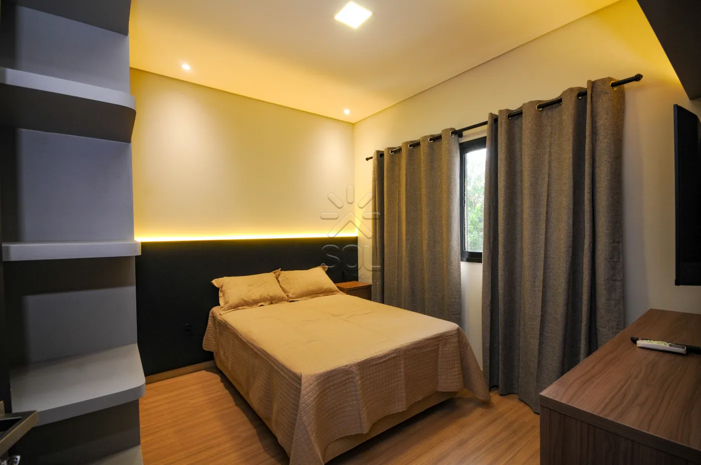 Sobrado novo de alto padrão à venda no Lancaster em Foz do Iguaçu/PR - 192m² | Mobiliado | 3 quartos | Área gourmet