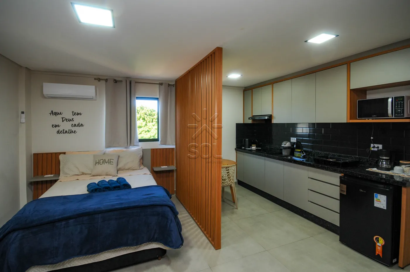 Studio mobiliado à venda no Studio 48 Residence - Centro de Foz do Iguaçu