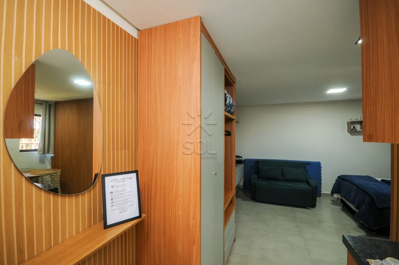 Studio mobiliado à venda no Studio 48 Residence - Centro de Foz do Iguaçu