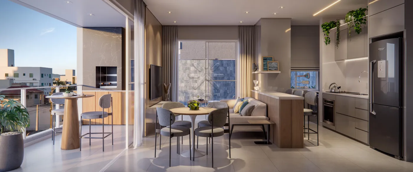 Apartamentos à venda no Golden Beach em Balneário Piçarras/SC - Alto padrão a menos de 160 metros da Praia das Palmeiras