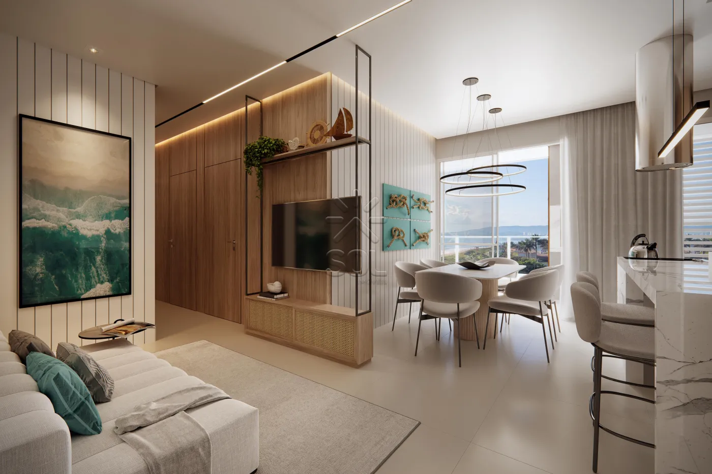 Apartamentos à venda no Golden Beach em Balneário Piçarras/SC - Alto padrão a menos de 160 metros da Praia das Palmeiras