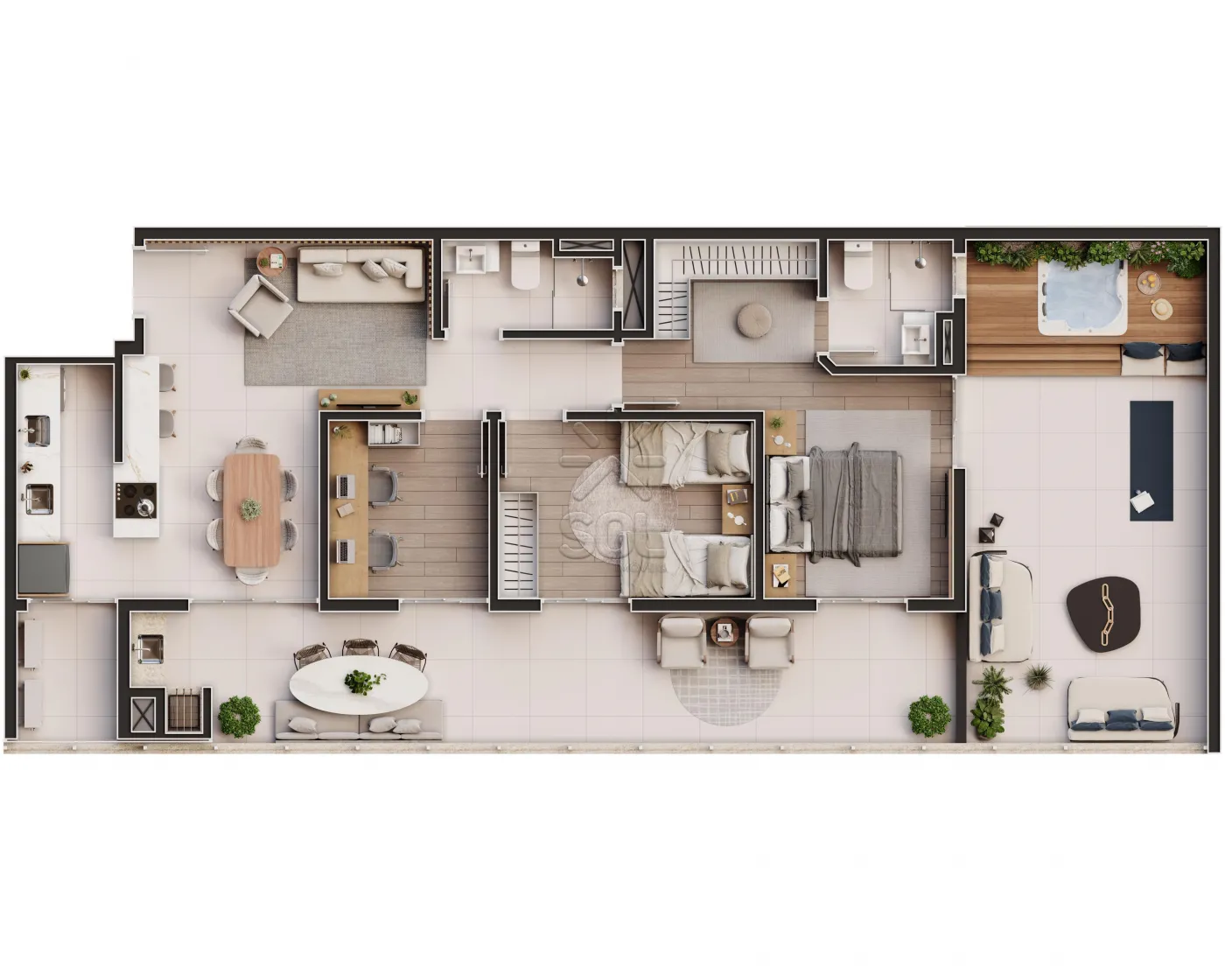 Apartamentos à venda no Golden Beach em Balneário Piçarras/SC - Alto padrão a menos de 160 metros da Praia das Palmeiras