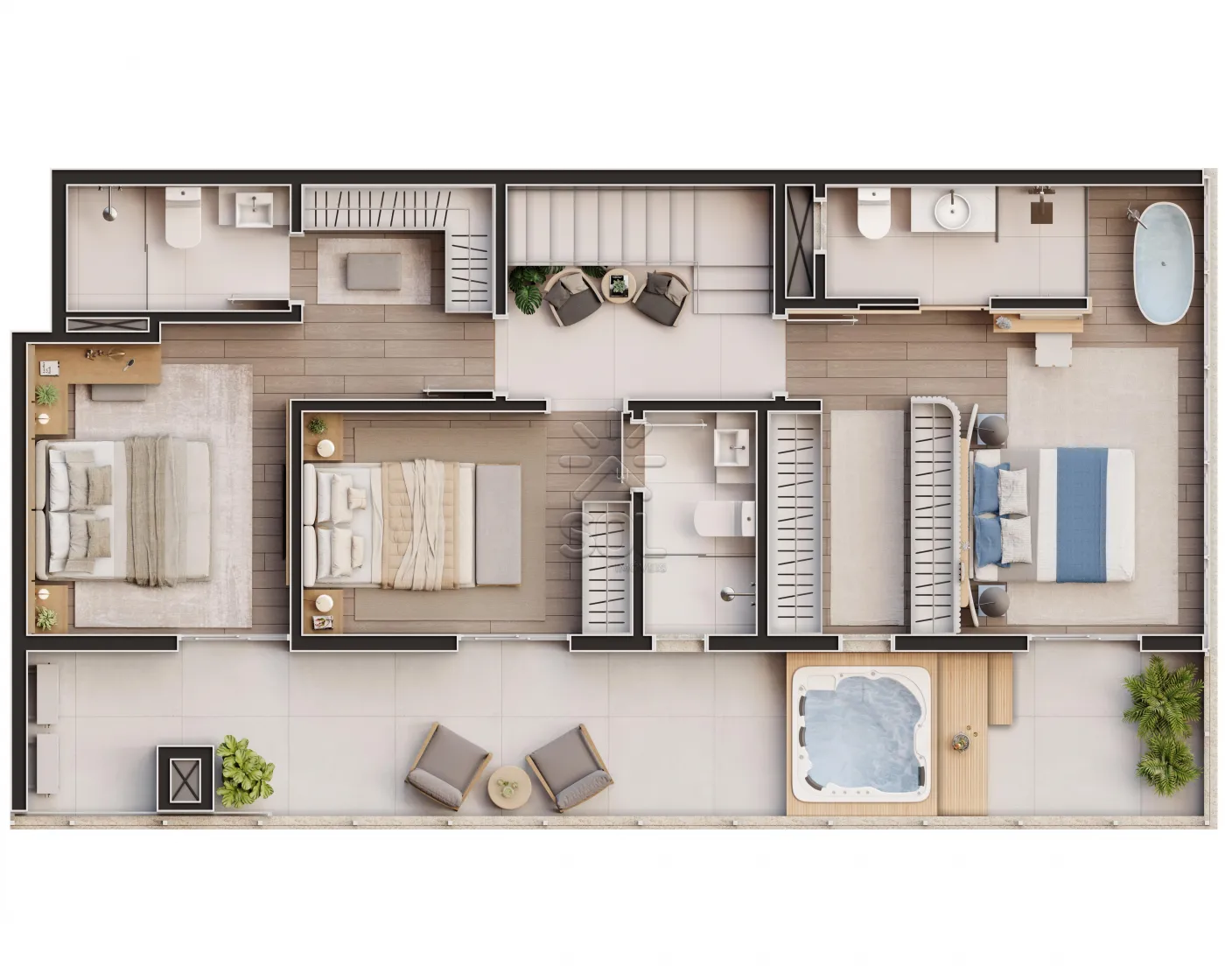 Apartamentos à venda no Golden Beach em Balneário Piçarras/SC - Alto padrão a menos de 160 metros da Praia das Palmeiras