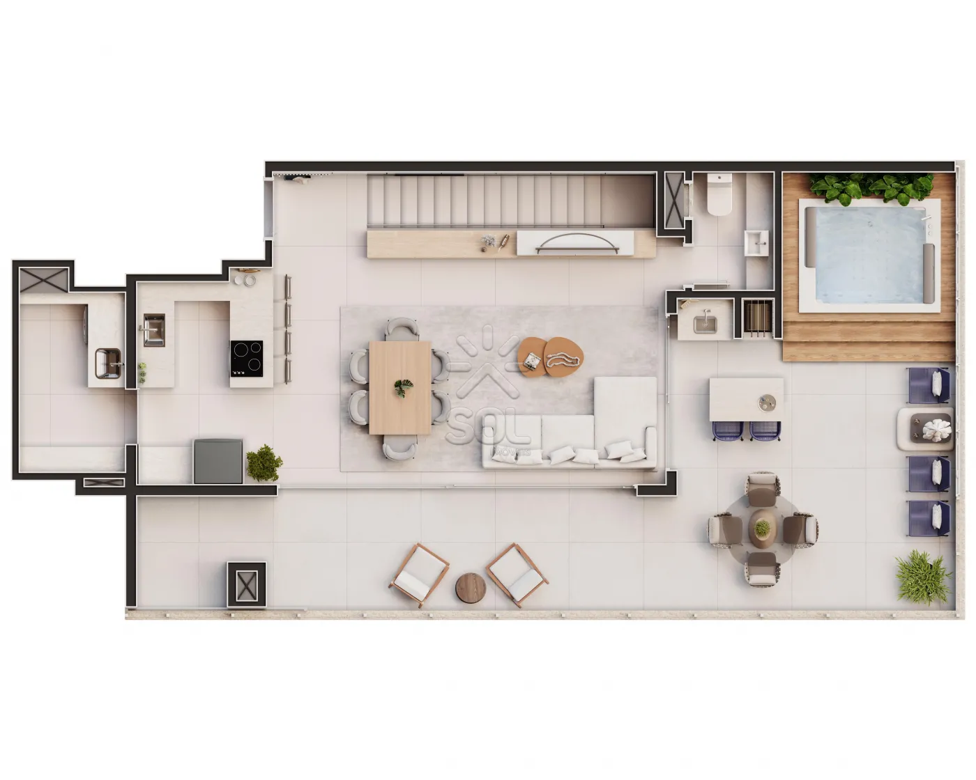Apartamentos à venda no Golden Beach em Balneário Piçarras/SC - Alto padrão a menos de 160 metros da Praia das Palmeiras