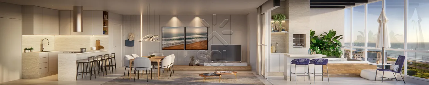 Apartamentos à venda no Golden Beach em Balneário Piçarras/SC - Alto padrão a menos de 160 metros da Praia das Palmeiras