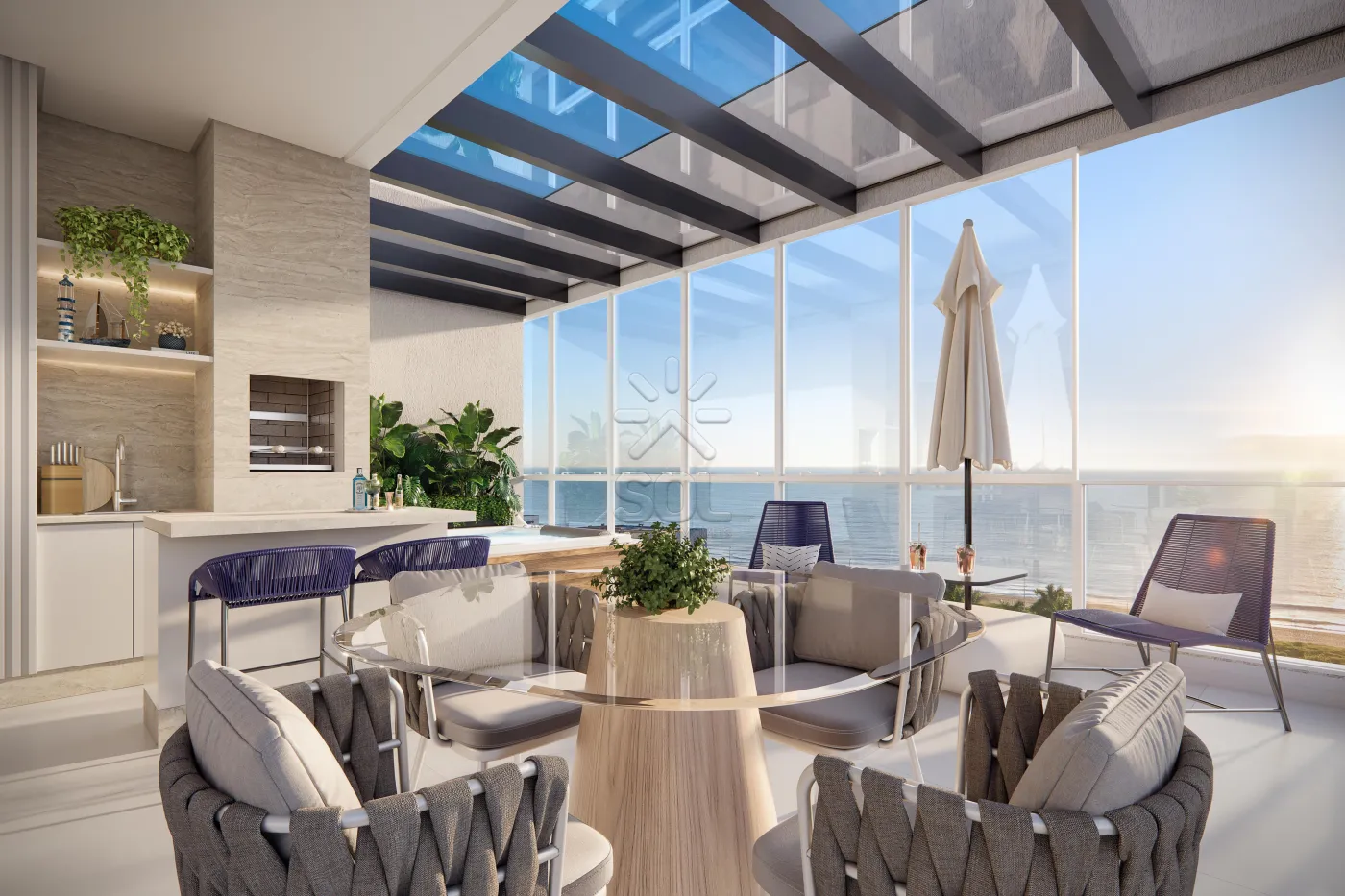 Apartamentos à venda no Golden Beach em Balneário Piçarras/SC - Alto padrão a menos de 160 metros da Praia das Palmeiras