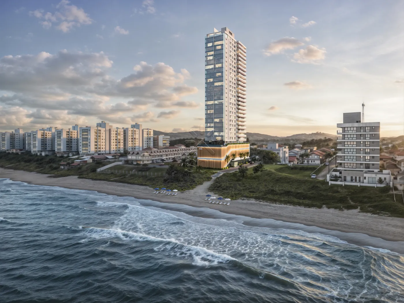 Apartamentos frente mar à venda no Marítimo em Barra Velha/SC - Alto padrão com plantas de 124,85m² a 291,63m²