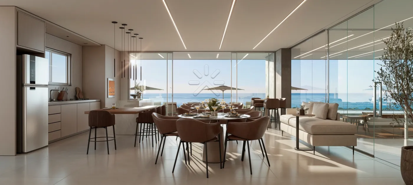 Apartamentos frente mar à venda no Marítimo em Barra Velha/SC - Alto padrão com plantas de 124,85m² a 291,63m²