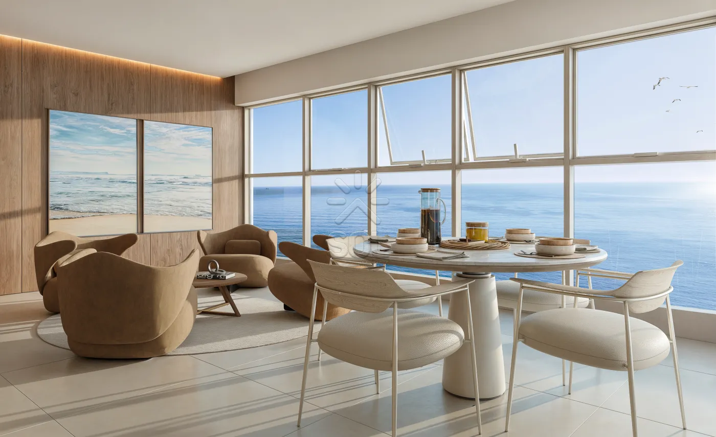 Apartamentos frente mar à venda no Marítimo em Barra Velha/SC - Alto padrão com plantas de 124,85m² a 291,63m²