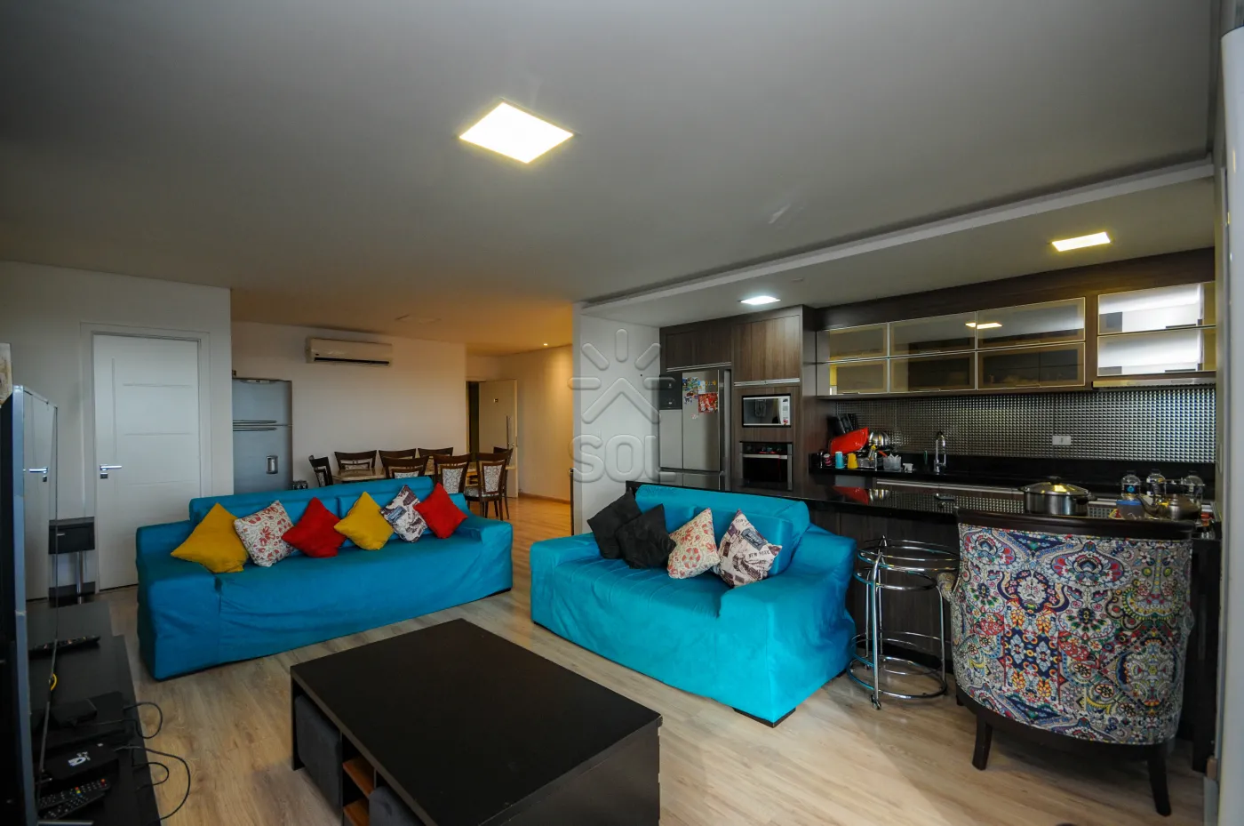 Apartamento de alto padrão à venda no Edifício Dolce Vita, Centro de Foz do Iguaçu/PR - 144,51m² privativos