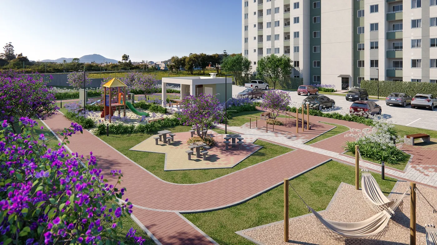 Apartamento à venda no Verde Mar Beach Club em Penha/SC - Novo, com 2 quartos e lazer completo a 6 minutos da praia