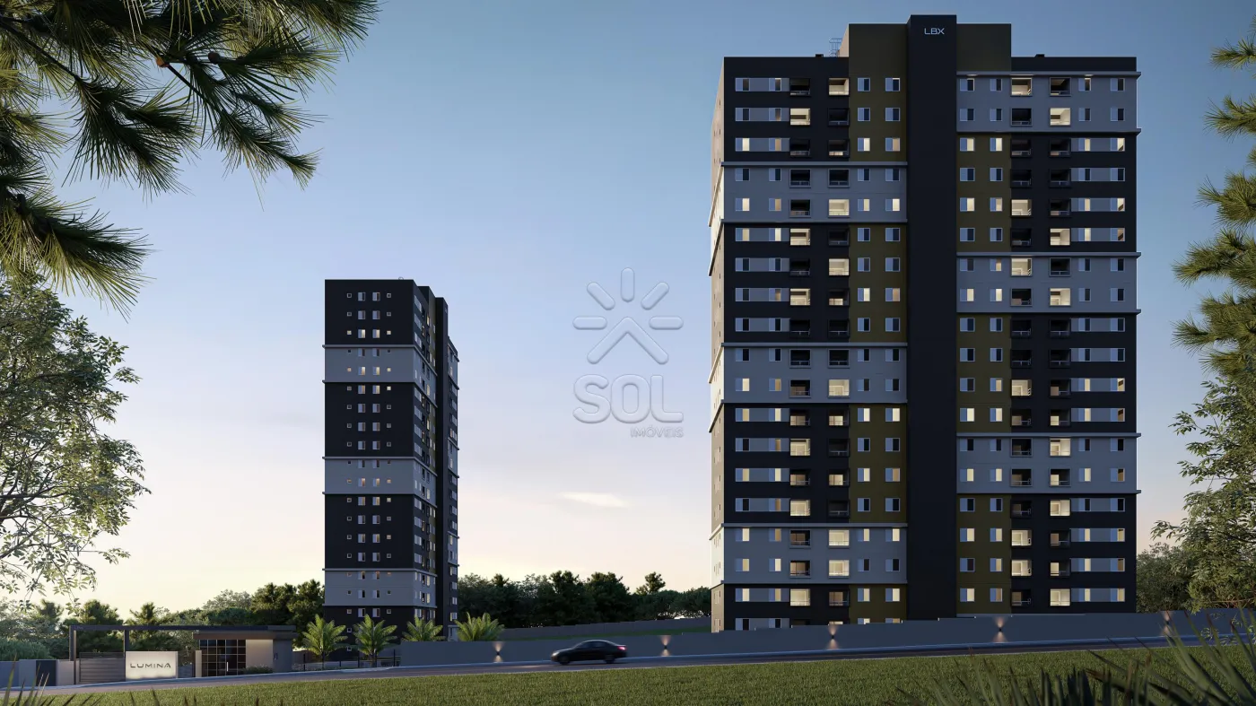 Apartamento novo à venda no Lumina Residencial em Foz do Iguaçu/PR - 57,08m², 2 quartos, sendo 1 suíte