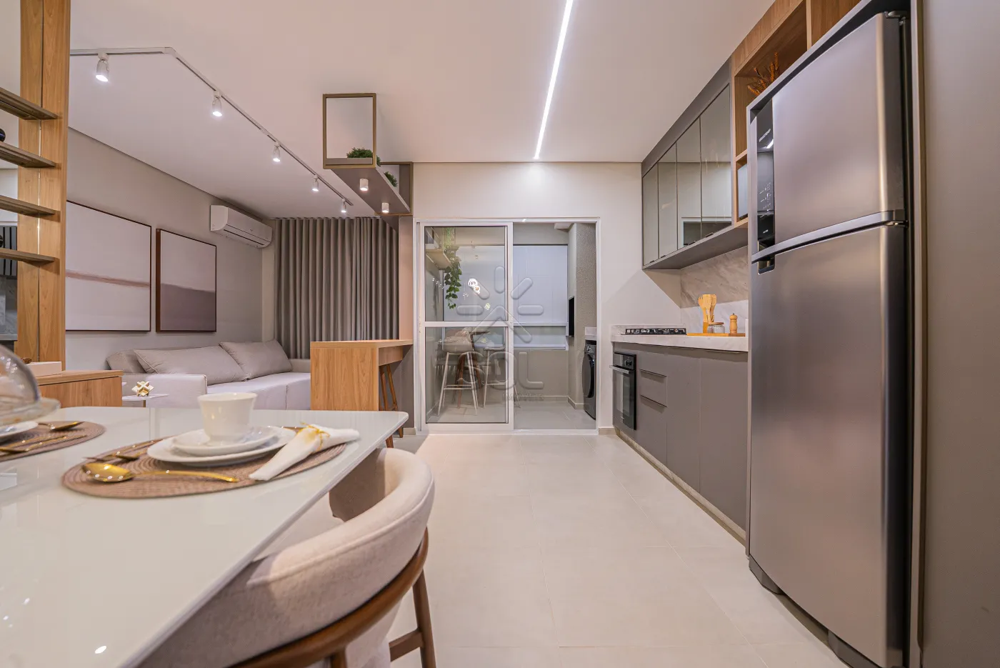 Apartamento novo à venda no Lumina Residencial em Foz do Iguaçu/PR - 57,08m², 2 quartos, sendo 1 suíte