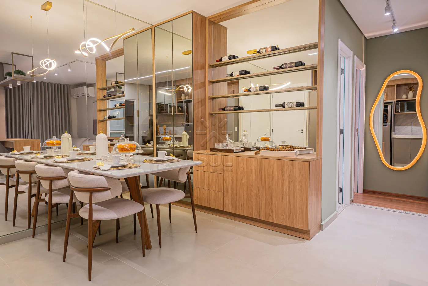 Apartamento novo à venda no Lumina Residencial em Foz do Iguaçu/PR - 46,62m², 1 suíte
