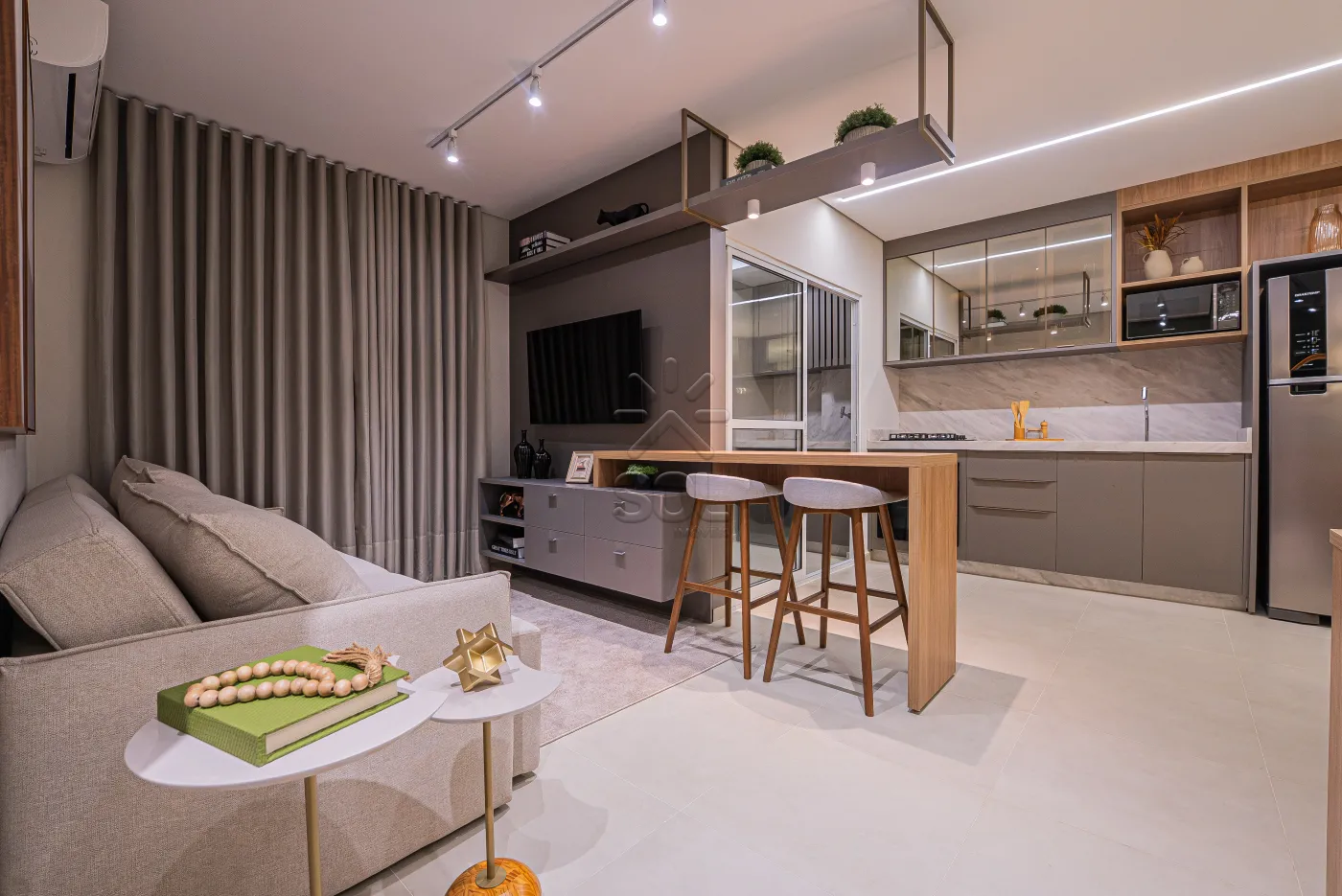 Apartamento novo à venda no Lumina Residencial em Foz do Iguaçu/PR - 46,62m², 1 suíte