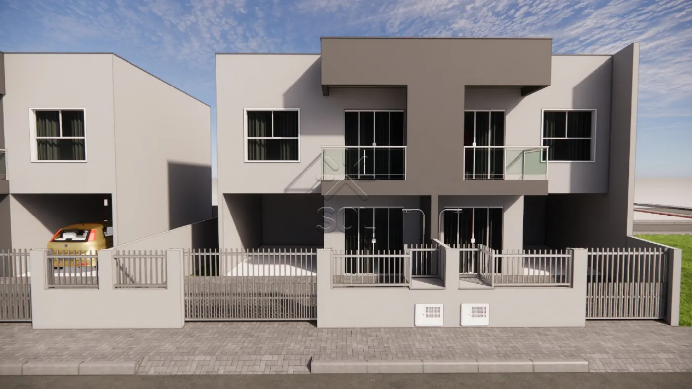 Sobrado novo à venda no bairro Gravatá, em Penha/SC - 96m² de área construída | A partir de R$ 564.000,00