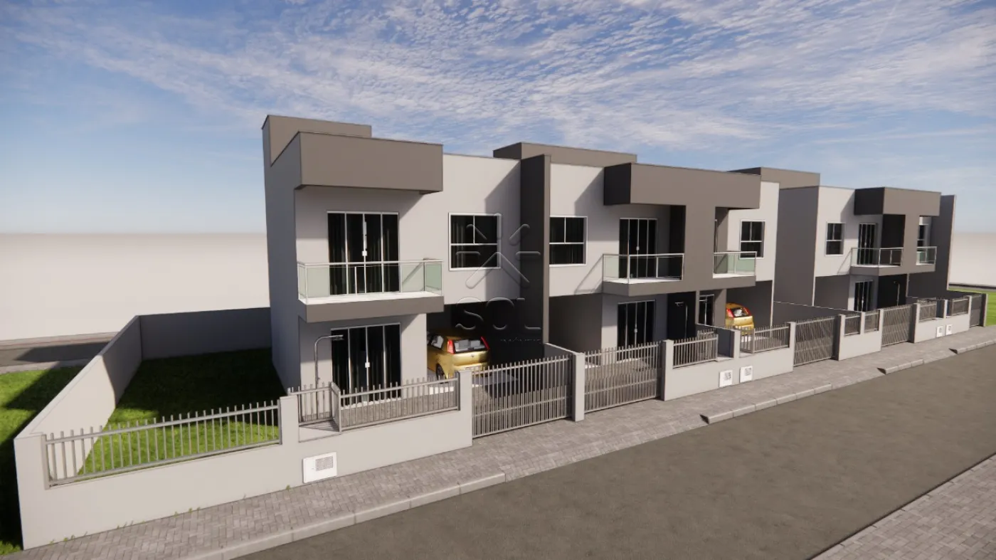 Sobrado novo à venda no bairro Gravatá, em Penha/SC - 96m² de área construída | A partir de R$ 564.000,00