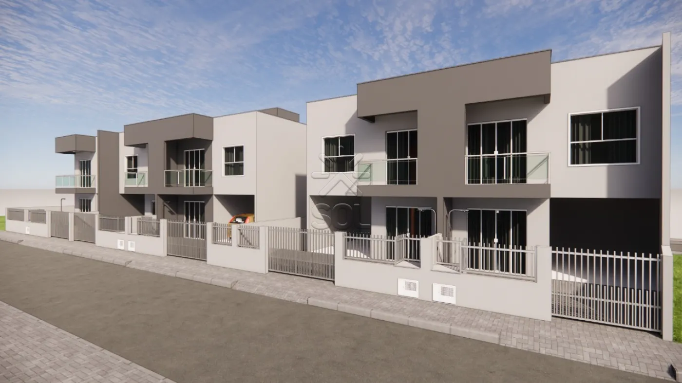 Sobrado novo à venda no bairro Gravatá, em Penha/SC - 96m² de área construída | A partir de R$ 564.000,00