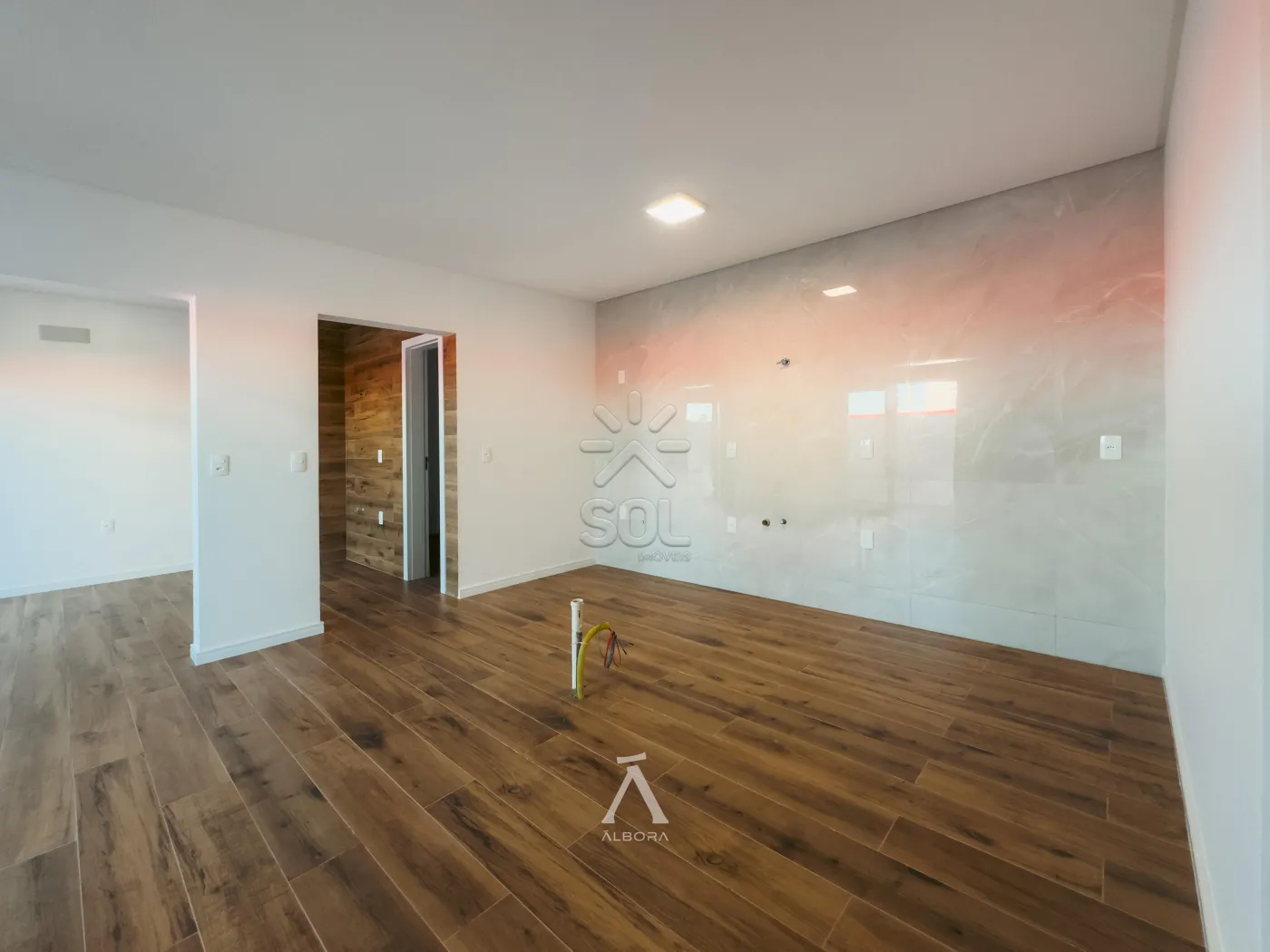 Casa nova de esquina à venda em Nova Barra Velha, Barra Velha/SC - 123m² | 3 quartos | Piscina