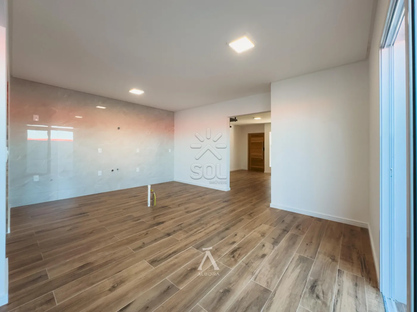 Casa nova de esquina à venda em Nova Barra Velha, Barra Velha/SC - 123m² | 3 quartos | Piscina
