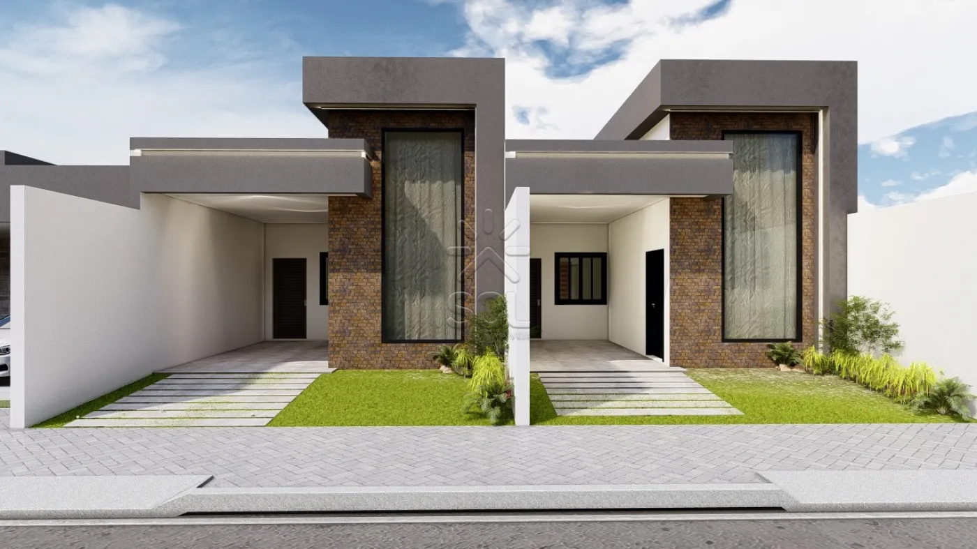 Casa nova à venda no Parque dos Pioneiros, em Foz do Iguaçu/PR - 103m² | 3 quartos