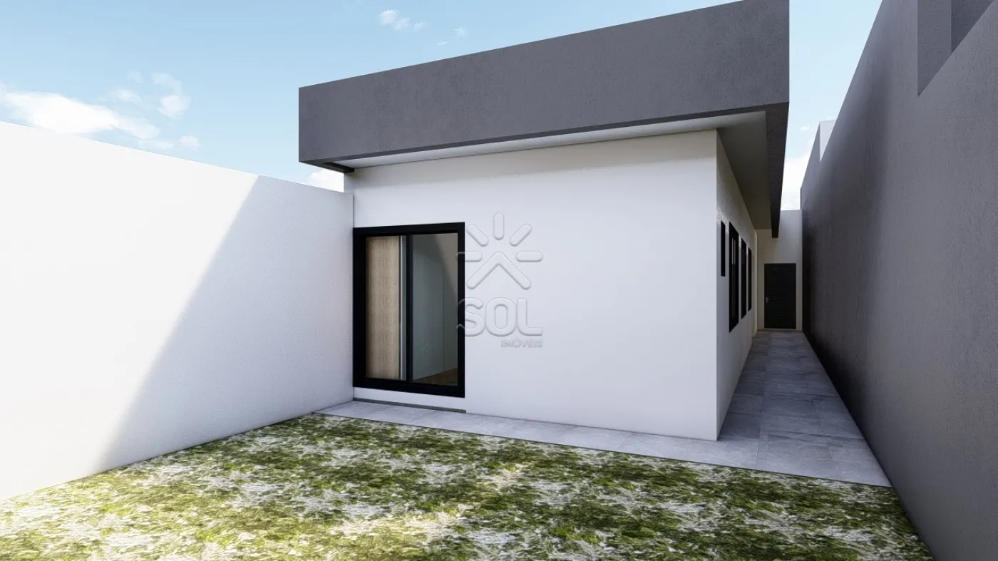 Casa nova à venda no Parque dos Pioneiros, em Foz do Iguaçu/PR - 103m² | 3 quartos