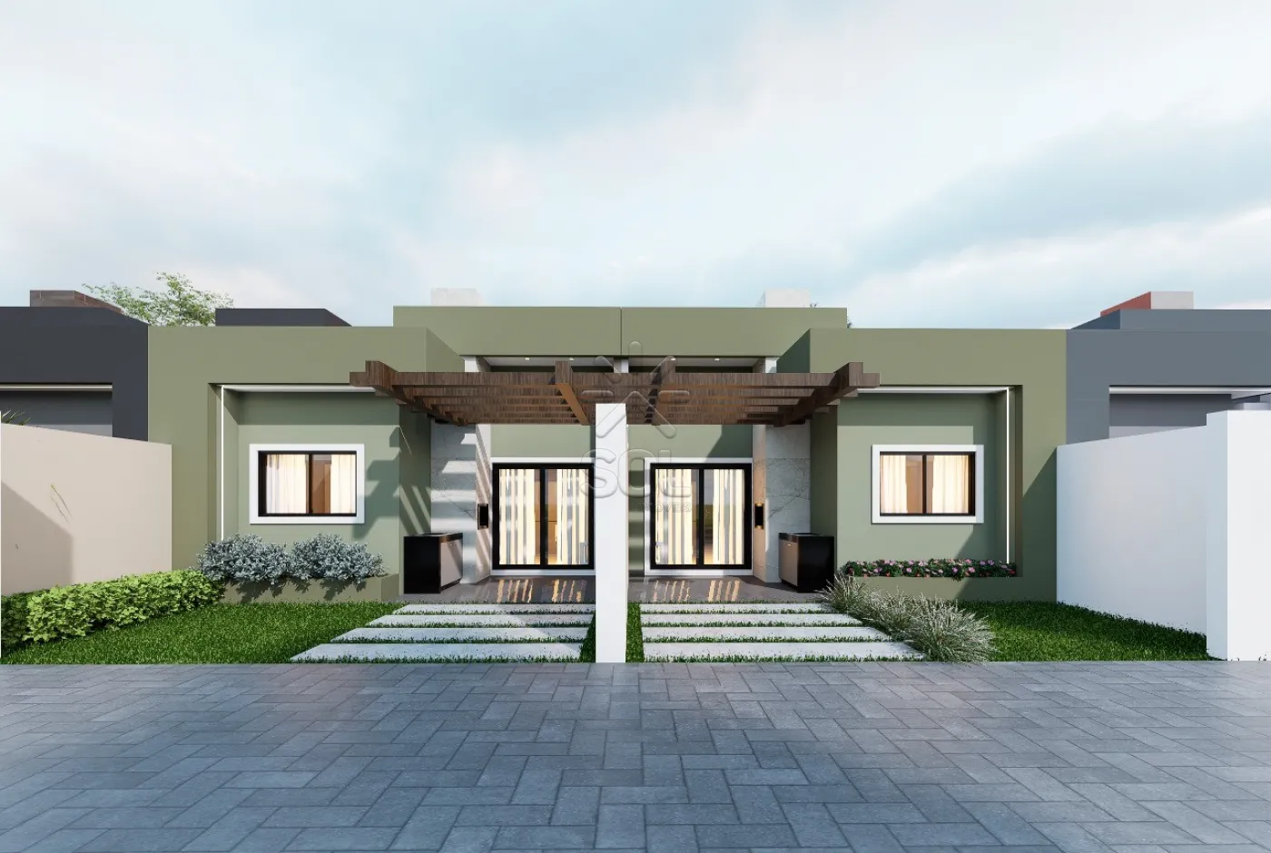 Casa nova à venda na Vila Maria, em Foz do Iguaçu/PR - 62,20m² | 2 quartos, sendo 1 suíte