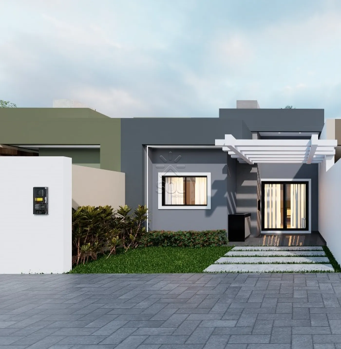 Casa nova à venda na Vila Maria, em Foz do Iguaçu/PR - 62,20m² | 2 quartos, sendo 1 suíte