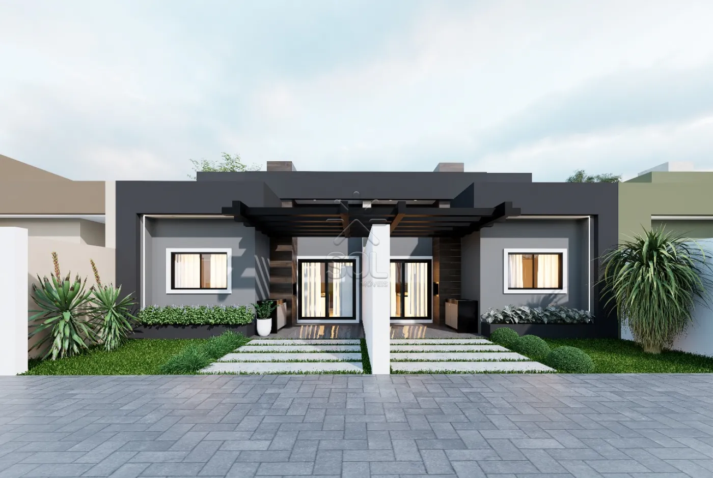Casa nova à venda na Vila Maria, em Foz do Iguaçu/PR - 62,20m² | 2 quartos, sendo 1 suíte