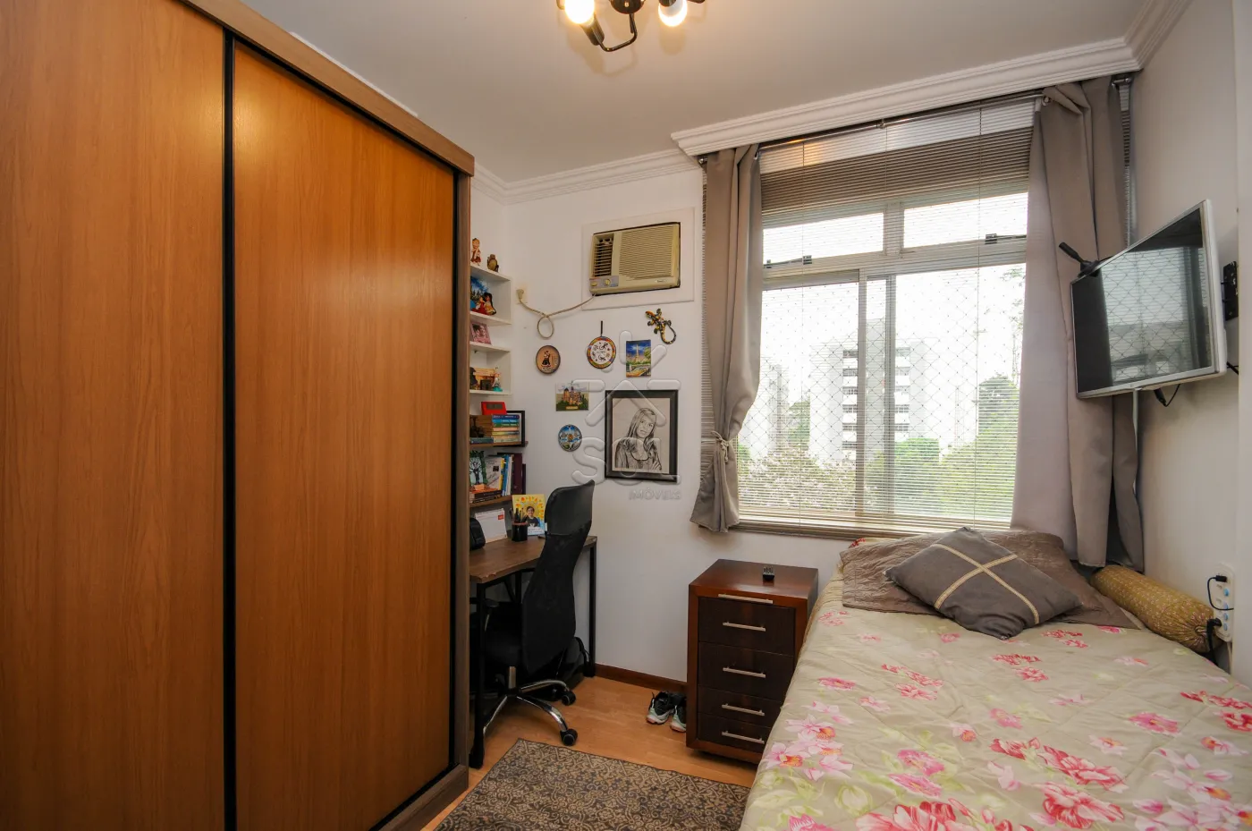 Apartamento reformado à venda no Edifício Villa Sorrento, no Centro de Foz do Iguaçu/PR - 86,31m² | 3 quartos