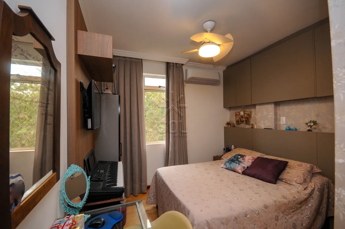 Apartamento reformado à venda no Edifício Villa Sorrento, no Centro de Foz do Iguaçu/PR - 86,31m² | 3 quartos