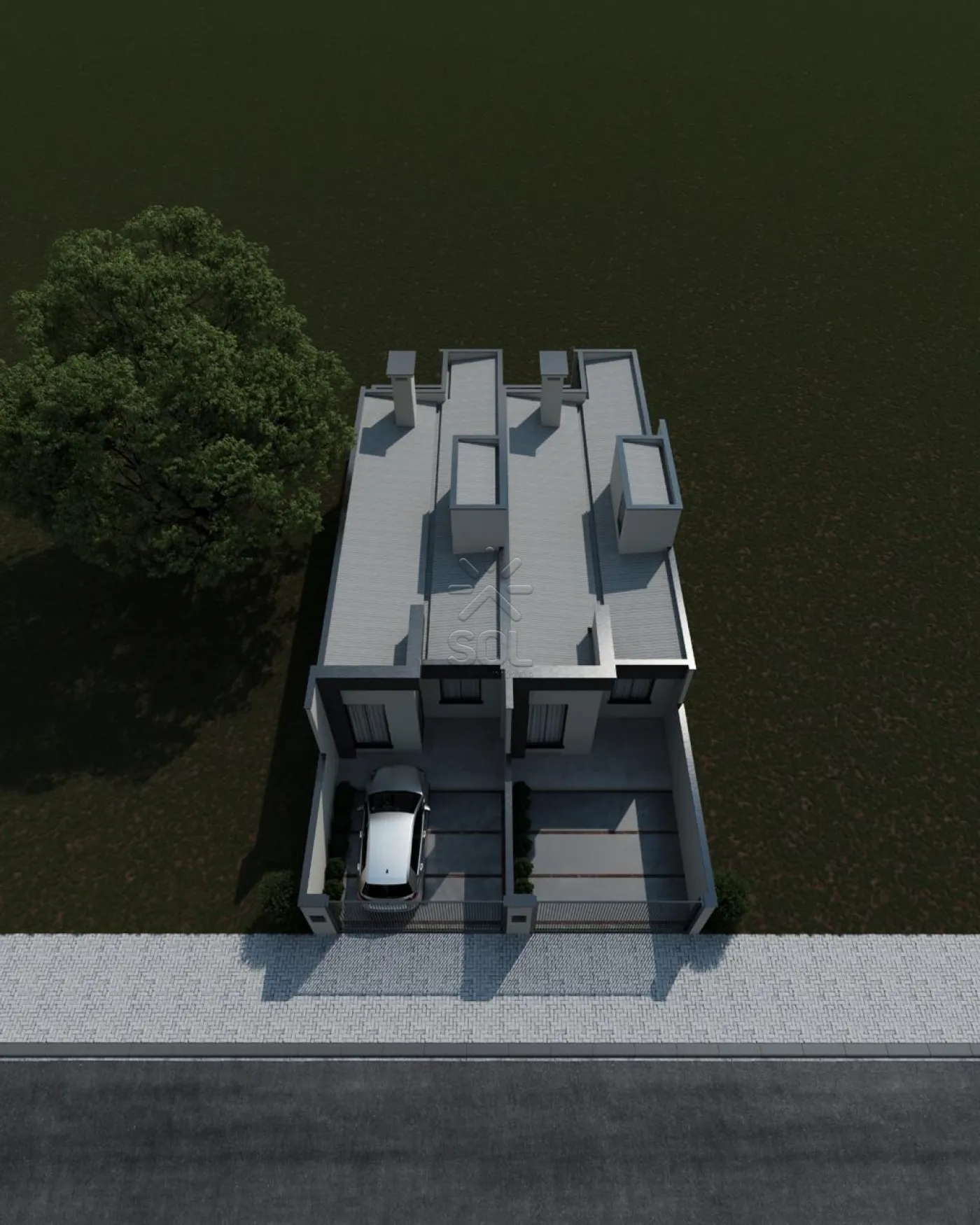 Casa nova à venda no Jardim das Oliveiras em Foz do Iguaçu/PR - 62m² | 2 quartos