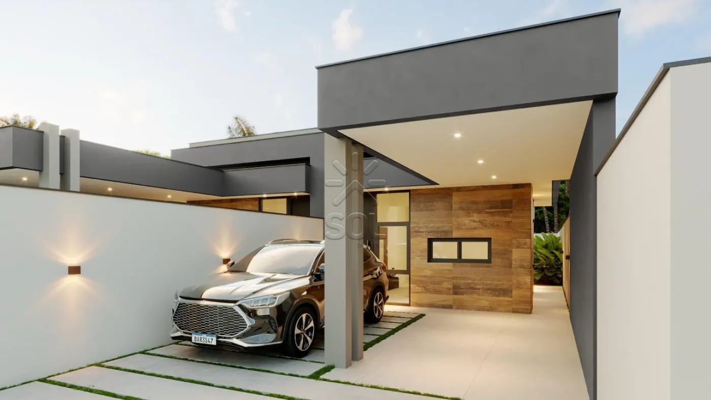 Casa nova à venda no Parque dos Pioneiros em Foz do Iguaçu/PR - 82m² | 3 quartos sendo 1 suíte