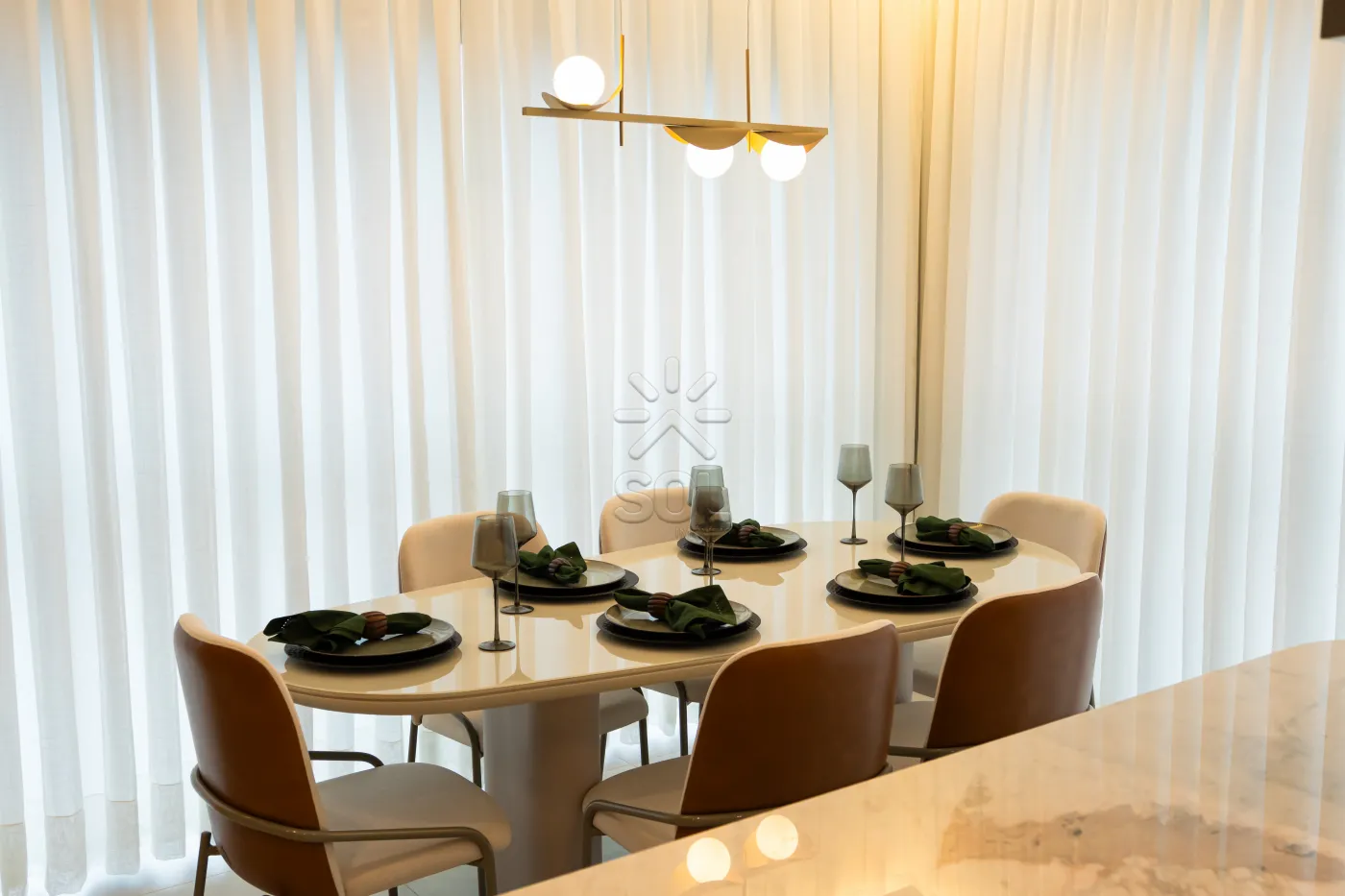 Apartamento giardino mobiliado à venda no Edifício Merídio - Frente-Mar em Balneário Piçarras