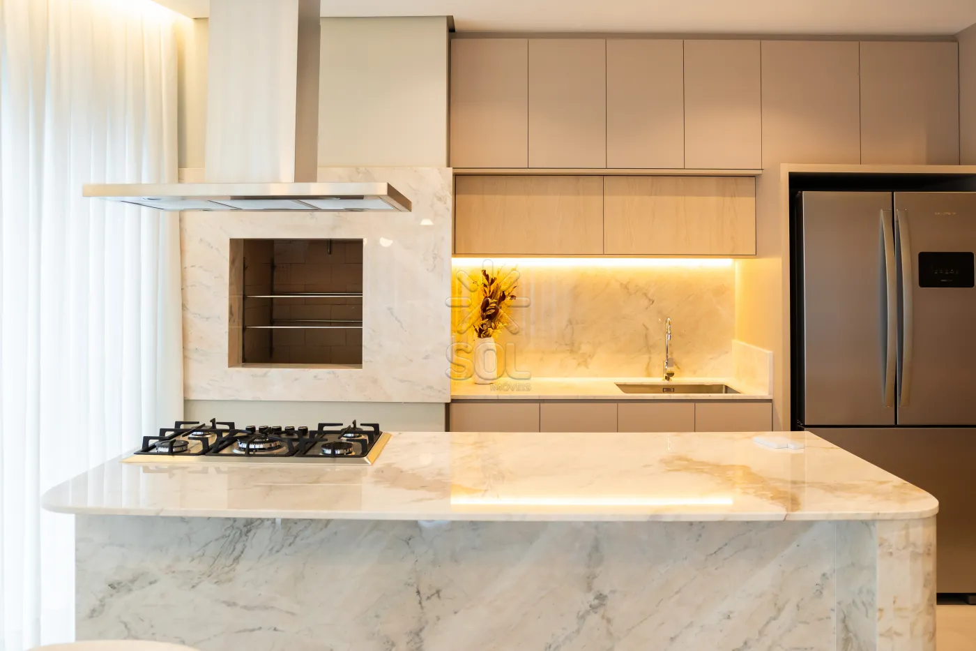 Apartamento giardino mobiliado à venda no Edifício Merídio - Frente-Mar em Balneário Piçarras