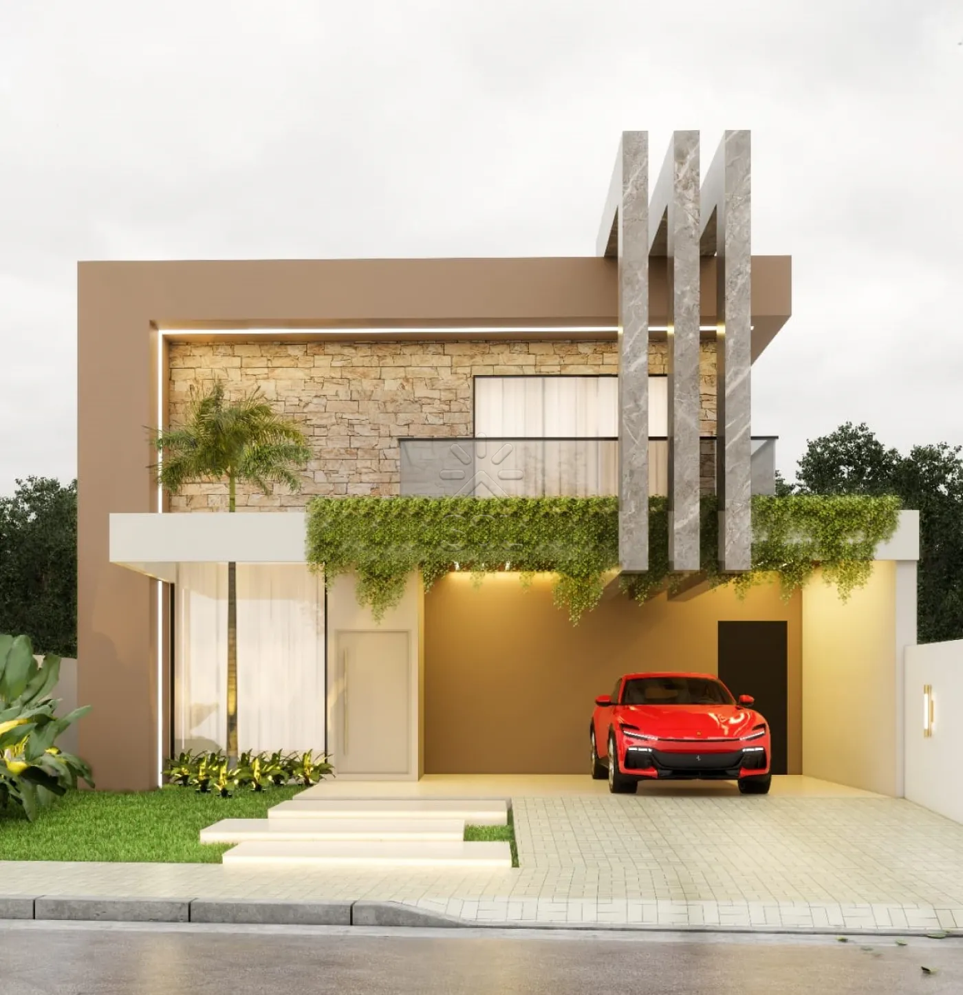 Casa nova de alto padrão à venda no Condomínio Iguaçu em Foz do Iguaçu